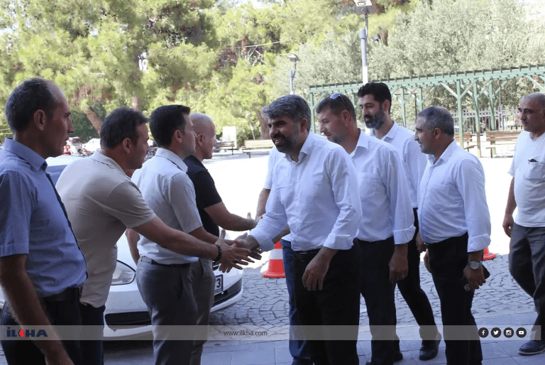 Mersin Milletvekili Dinç Mut ilçesinde bir dizi temaslarda bulundu