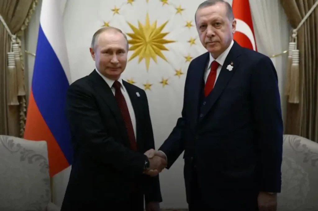 Cumhurbaşkanı Erdoğan, Rusya Devlet Başkanı Putin ile görüştü