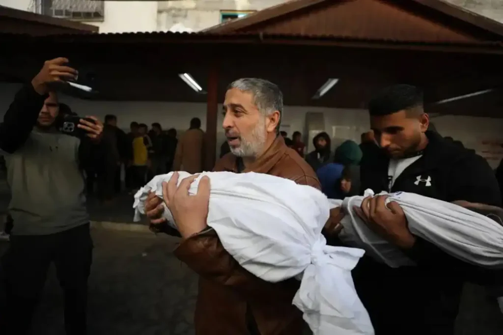 Sözde Güvenli Bölgeye Bombardıman: Şehitler Arasında Çocuklar da Var