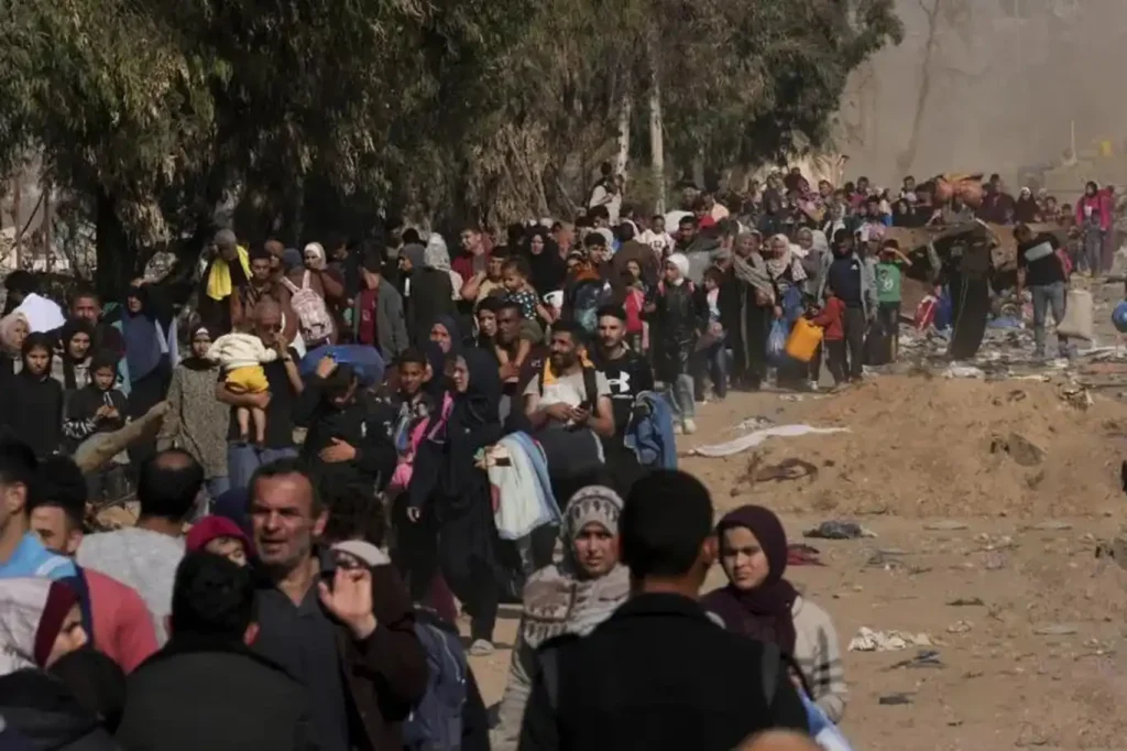 BM: Gazze'de iki günde 40 binden fazla kişi zorla yerinden edildi