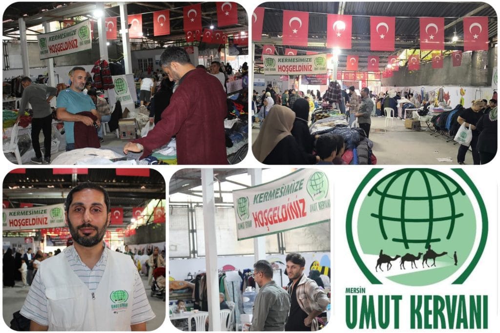 Umut Kervanı’nın Hayır Kermesi Mersin’de Kapılarını Açtı