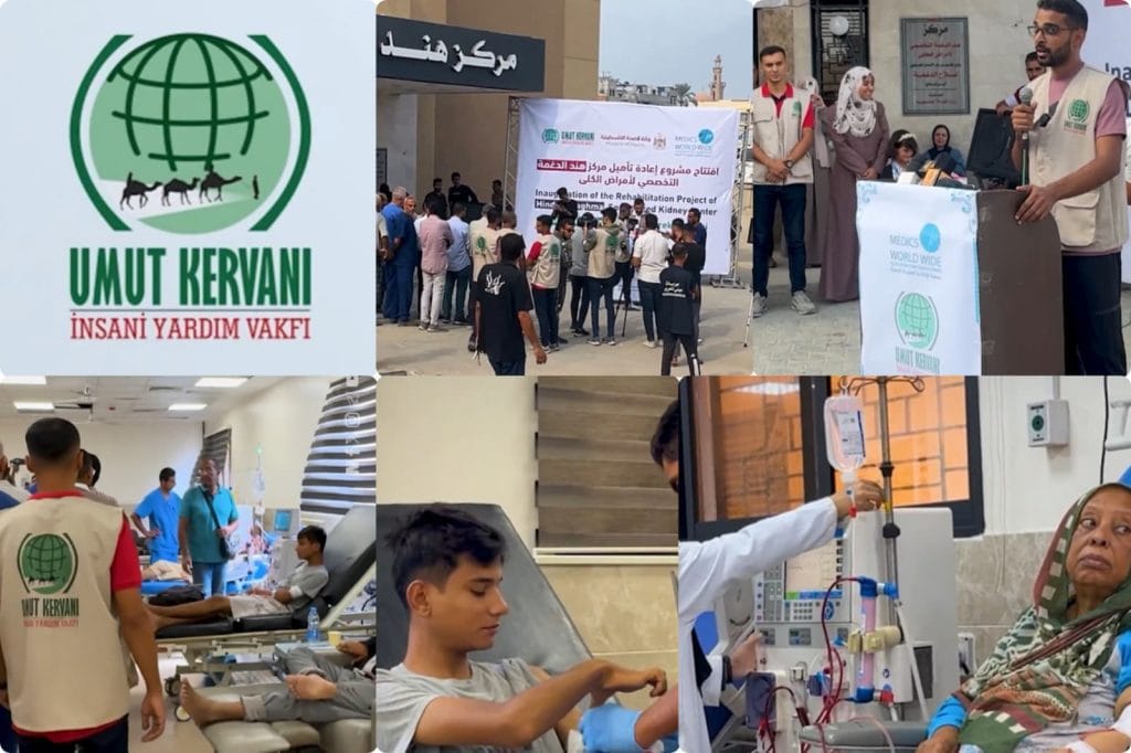 Umut Kervanı Vakfı, Gazze’de Diyaliz Hastanesini Hizmete Açtı
